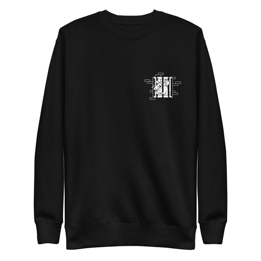 Keep it Real Black Sweatshirt